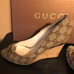 Gucci wedges.